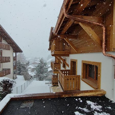 Appartement Familial Neuf Pres Du Village, 3 Chambres, Balcon Sud, Parking, Proche Ski-Bus, Samoens - Fr-1-642-80 المظهر الخارجي الصورة