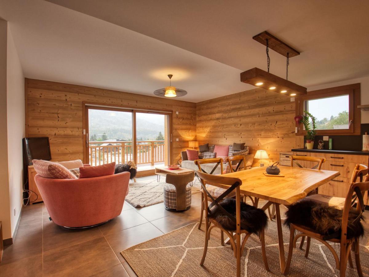 Appartement Familial Neuf Pres Du Village, 3 Chambres, Balcon Sud, Parking, Proche Ski-Bus, Samoens - Fr-1-642-80 المظهر الخارجي الصورة